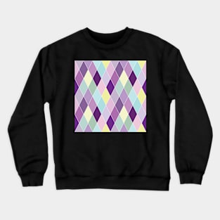 Purple Diamonds Crewneck Sweatshirt